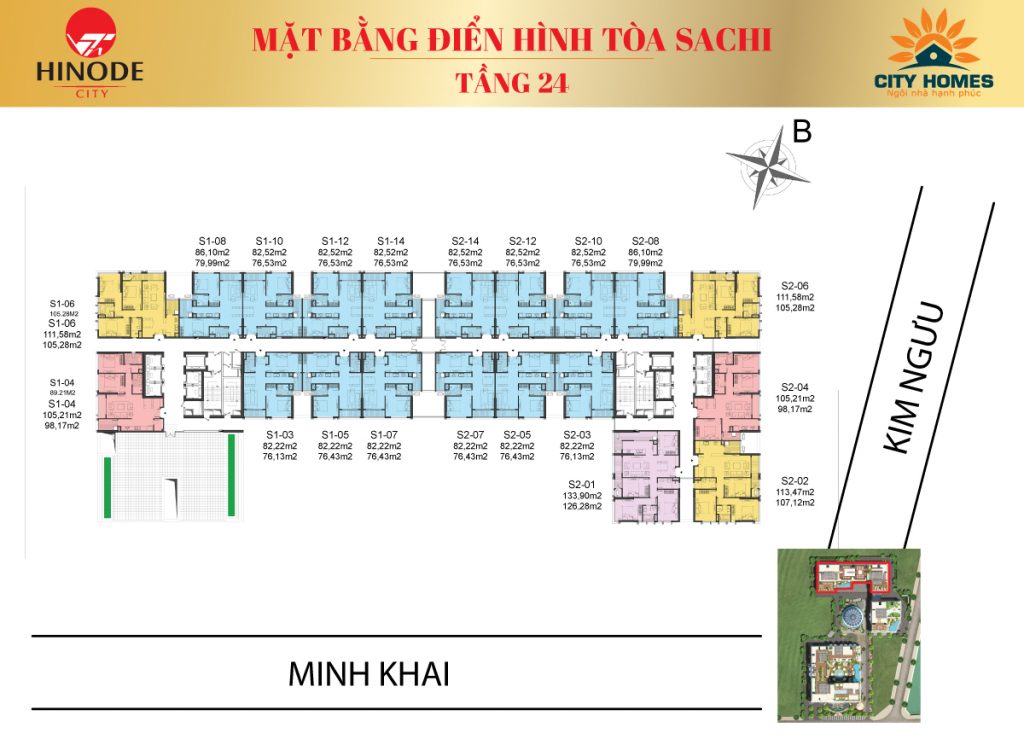 Chung cư Hinode City 7