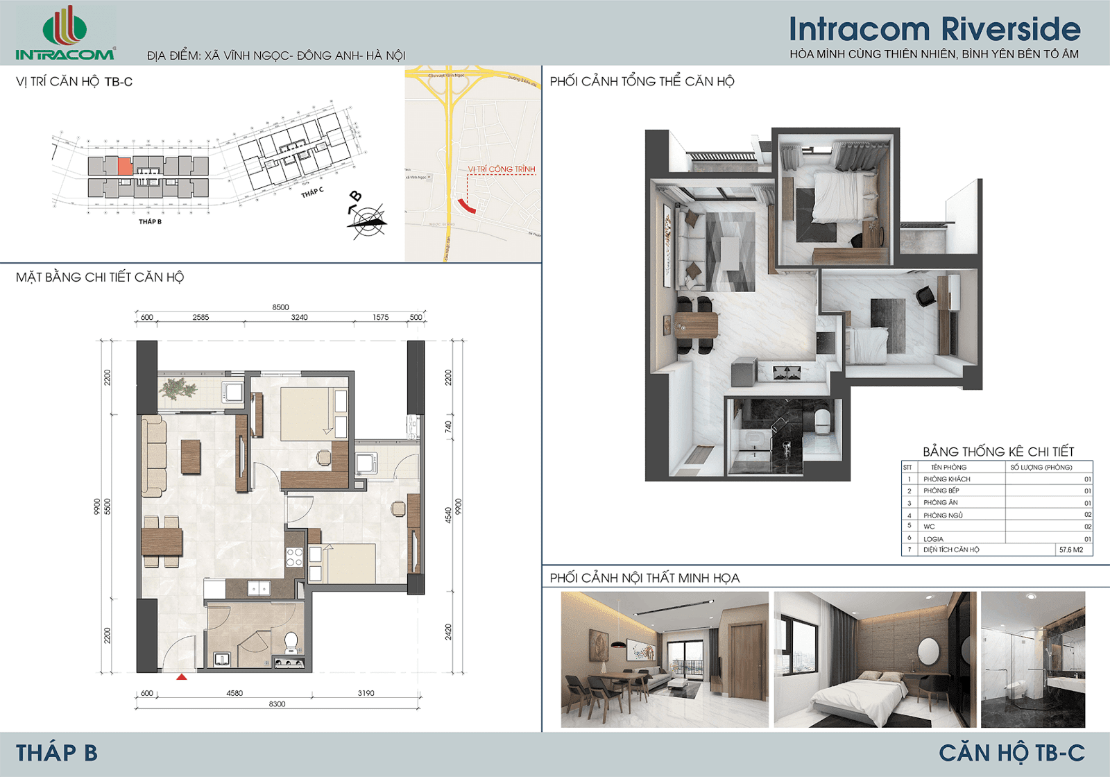 Chung cư Intracom Riverside 4