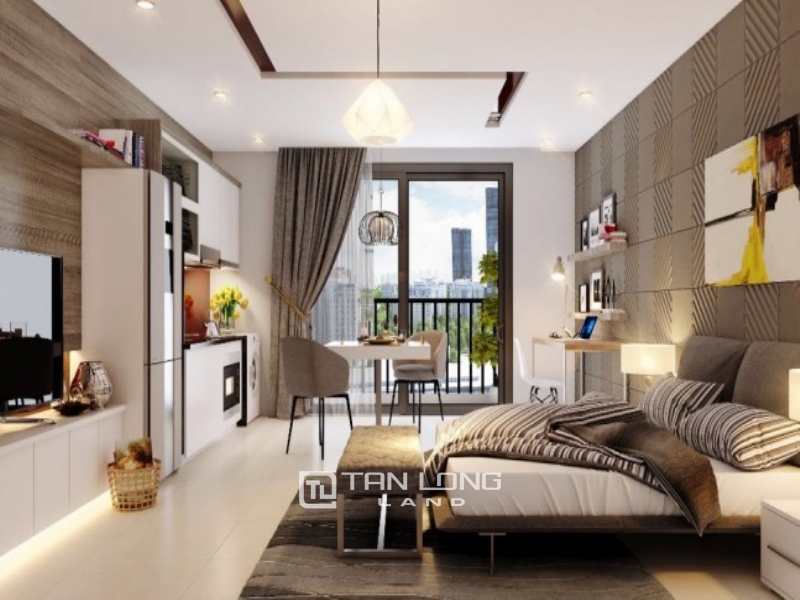 01 bedroom apartment for rent in Vinhomes Gallery. 50sqr 1