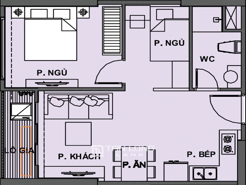 01 bedroom apartment for rent in Vinhomes Gallery. Base equipments 1
