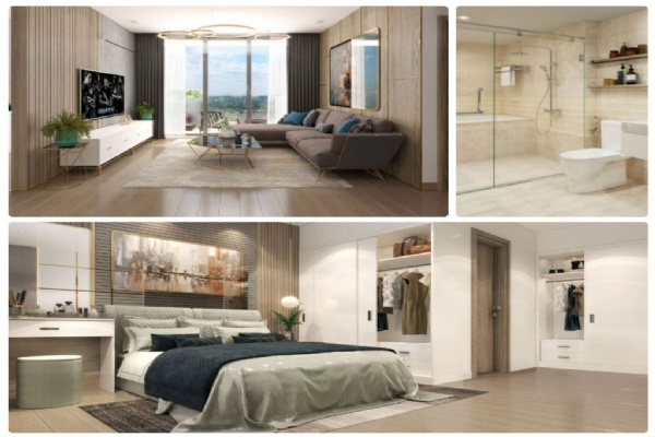 03 bedrooms apartment for rent in Vinhomes Gallery. 120sqr