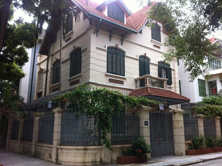 3.5 storey villa for rent in Dinh Cong, Hoang Mai dist, Hanoi