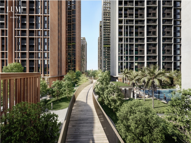 A penthouse spanning 368.3m² in Signature 5 tower Lumi Ha Noi for lease 1