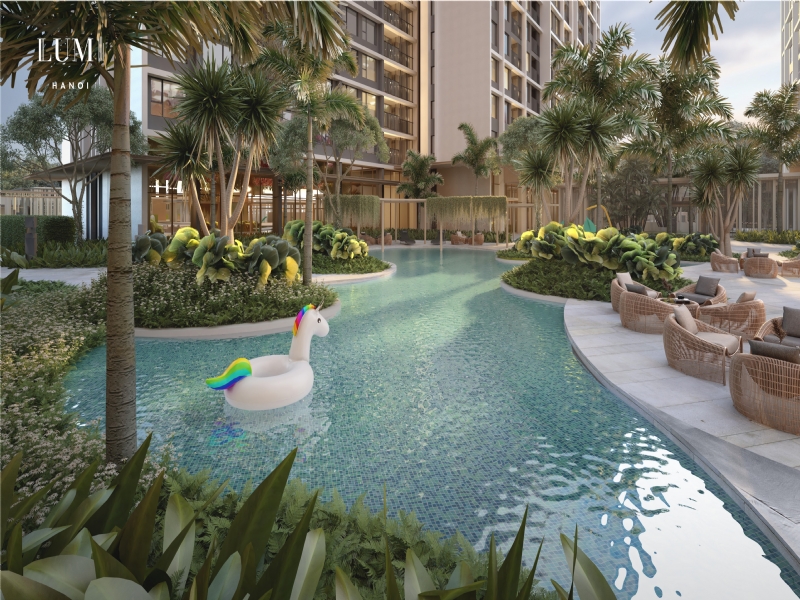 A penthouse spanning 368.3m² in Signature 5 tower Lumi Ha Noi for lease 3