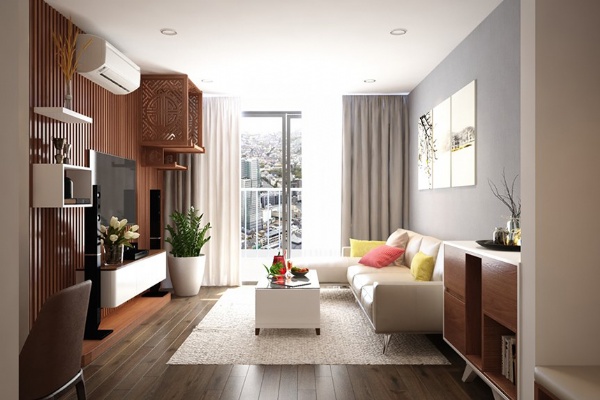 A stunning 1-bedroom apartment for rent Vinhomes Ocean Park 2 The Empire - Fully furnished