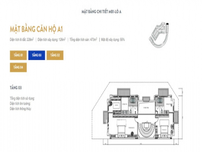 A1 shophouse for rent in Sunshine City. 228sqr 1