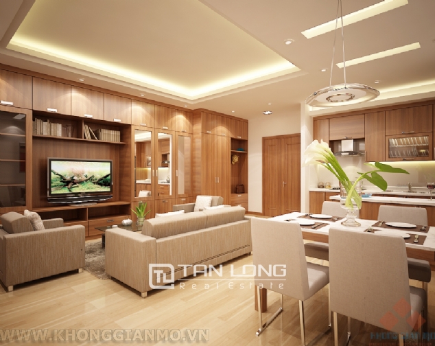 Amazing 2 bedroom apartment in Eurowindow Complex Cau Giay for rent 3