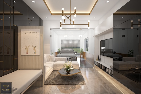 Artfully assembled 3-bedroom apartment for rent in Vinhomes Ocean Park 2, facing Silk Park view