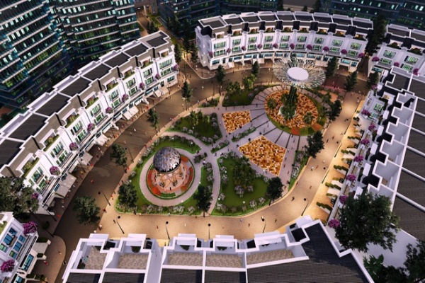 Base Equipments shophouse for rent in Sunshine City