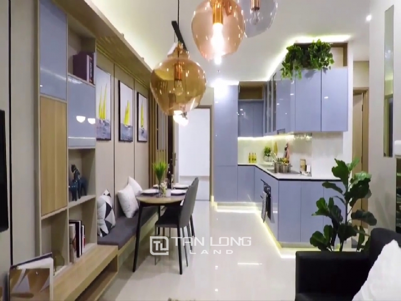 Because there is no need to use, the owner for rent 2-bedroom apartment project Vinhomes Symphony Long Bien, nice view, cheap price. 1