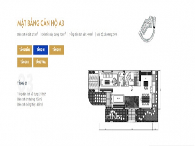 Big Shophouse for rent in Sunshine City. 213sqr 1