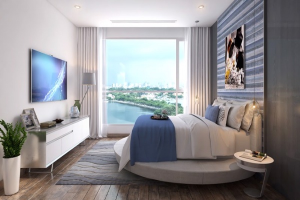 FAMILY SELLING APARTMENT 2 BEDROOM 81M2, VIEW HO, VIEW BEAUTIFUL POOL PRICE 3.85 BILLION.