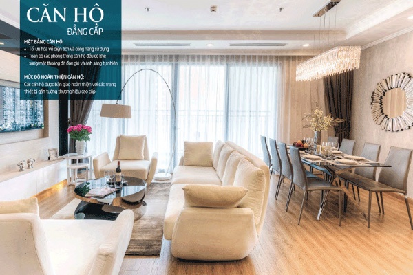 Full equipments Apartment for rent in Vinhomes Gallery