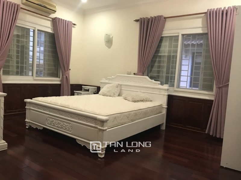 Gardening and fully furnished 4 bedroom villa for rent in G block Ciputra Tay Ho district 1