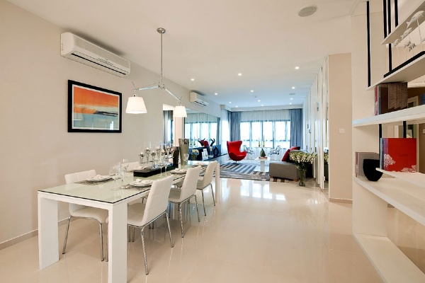 Government owner for rent Gamuda Phap Van apartment (72m2, 2BRs full furniture), 7 million VND / month