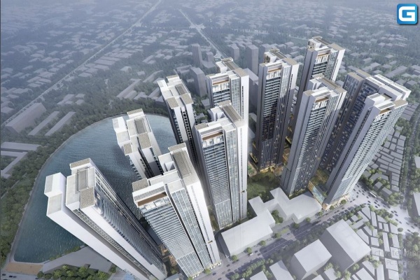 Lake view apartments for rent in Vinhomes Gallery
