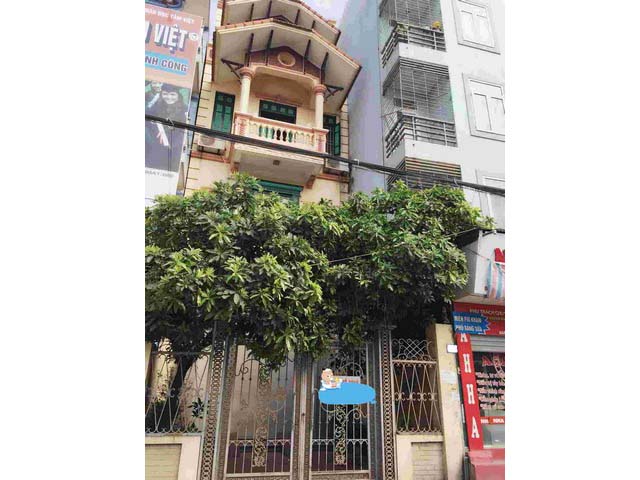 Modern house to rent, 100m2 x 5 storey, suitable for business purpose in Linh Nam, Hoang Mai.