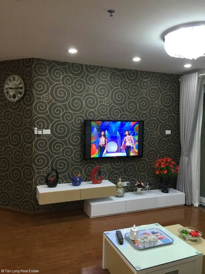 New fully furnished 2 bedroom apartment to lease at Tower A, N04 Hoang Dao Thuy street, Trung Hoa Nhan Chinh, Cau Giay 2