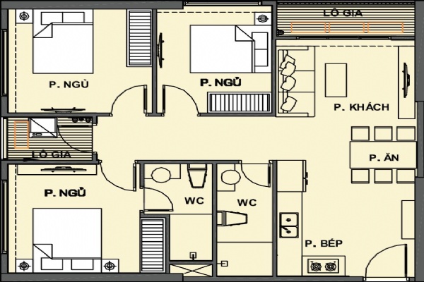 SELLING APARTMENT IN 3 BEDROOM VIEW VINHOMES OCEAN PARK
